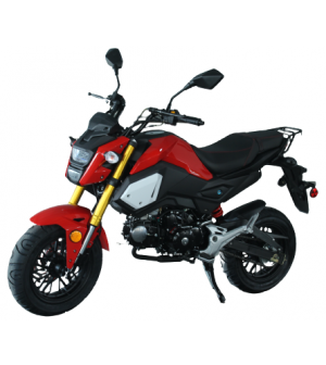 Boss Motor 125cc Vader 125 Special Edition, with Manual Transmission, Electric Start! Dual Headlights! Big 12" Wheels